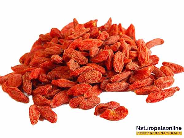 Bacche di Goji supercibi antiossidanti e frutti de