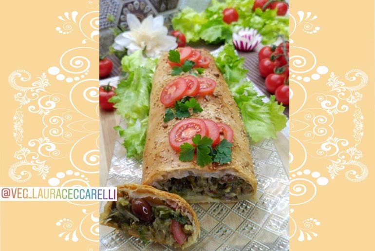Strudel-salato-con-scarola-e-olive-taggiasche